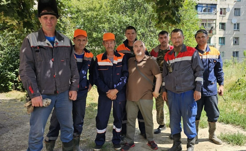 Калужские коммунальщики помогают Первомайску готовиться к отопительному сезону.